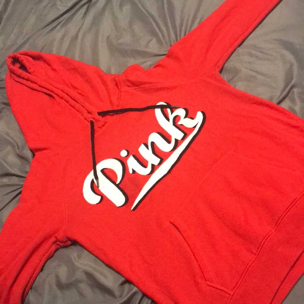 Red VS Pink pull-over Hoodie
